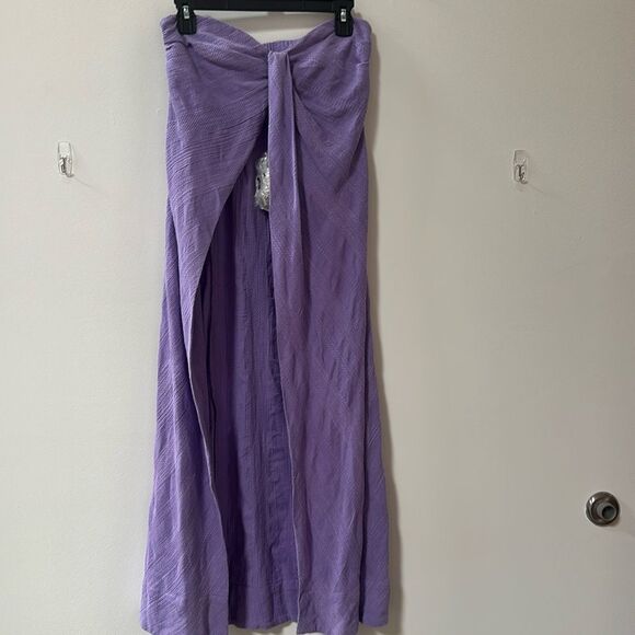 NWT Free People Banita Maxi Top Lavender Sz XS - Picture 2 of 5